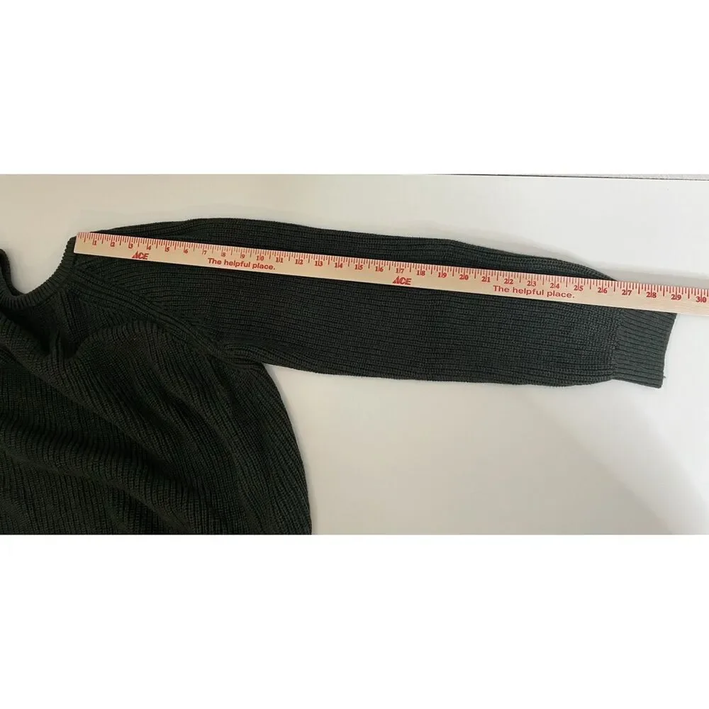 bullock & Jones olive measurements crewneck